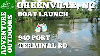 Greenville NC Boat Launch  940 Port Terminal Rd [upl. by Laud]