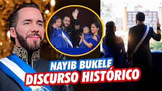 Nayib Bukele rompe el internet con su discurso histórico 🚨🔥 Ceremonia de Investidura presidencial [upl. by Dorolice]