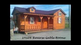 Amish Made Cabins Cabin Deliverymp4 [upl. by Messab]