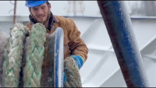 Season 2 Episode 8 Cargo Ship Operations in Alaskan Blizzard [upl. by Yahsat47]