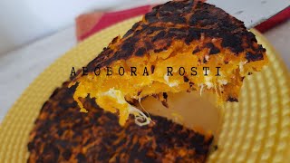 ABÓBORA ROSTI RECHEADA COM QUEIJO [upl. by Saref730]