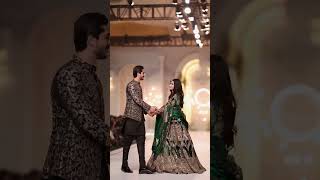 Gorgeous Girl in Bottle green gold lehenga choli outfit and Smart Man Prince coat BCW Pakistan 2023 [upl. by Zimmermann]