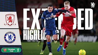 Middlesbrough 10 Chelsea  EXTENDED Highlights  Carabao Cup SemiFinal 1st Leg 2324 [upl. by Valma]