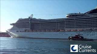 MSC Divina Arrives In Port Miami [upl. by Anceline]