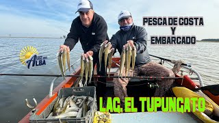 LAG TUPUNGATO EXCELENTE PESCA DE PEJERREYES TODA LA INFORMACIÓN PARA USTED COLEGA PESCADOR [upl. by Egiap]