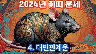 2024년 쥐띠 운세Rat Horoscope 2024사주띠별운세운세정보horoscopemidjourney지식동물쥐이슈좋은글fortune [upl. by Fennelly517]