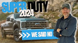 2024 Ford Super Duty Why We Passed [upl. by Saberio]