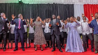 LIVE PRESIDENT RUTO LEADS END OF YEAR CROSSOVER AT STATE HOUSE NAKURU [upl. by Hali510]