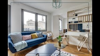 Studio aux allures de 2 pièces  Retour sur une réalisation myHomeDesign [upl. by Kentiga933]