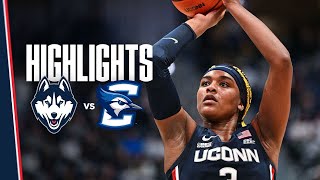 HIGHLIGHTS  UConn Womens Basketball at Creighton [upl. by Nayek]