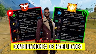 LAS MEJORES COMBINACIONES DE HABILIDADES PARA FREE FIRE [upl. by Edaj]