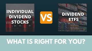 Should you buy dividend ETFs or individual dividend stocks [upl. by Kenta]