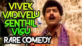 Vivek Vadivelu Senthil Visu Full Comedy Collection  Tamil RARE COMEDY  Super Comedy Scenes [upl. by Erdied]