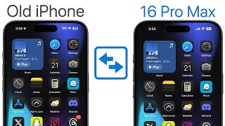 How to Transfer ALL Data from Old iPhone to iPhone 16 amp 16 Pro Best Way [upl. by Ellertal331]