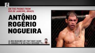 UFC Sao Paulo Antonio Rogerio Nogueira  Many Fighters Inspired By My Work  Full Interview [upl. by Adnamor]