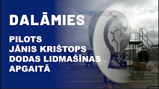 Air Baltic lidmašīnas kapteinis Jānis Krištops dodas lidmašīnas apgaitā pirms izlidošanas [upl. by Shadow]