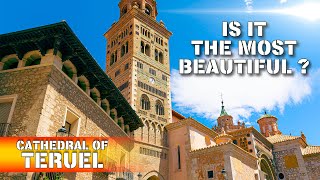 Visit this first in Teruel  The Best Mudejar Style Cathedral in Spain 4k [upl. by Yhtamit]