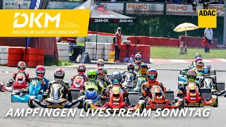 Deutsche Kart Meisterschaft 2024  Ampfing  Livestream Sonntag [upl. by Nelly]