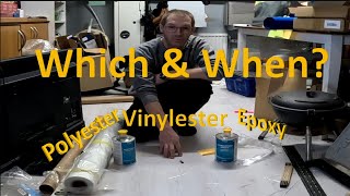 Epoxy vs vinylester vs Polyester [upl. by Lytton]