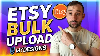 🚀MyDesigns FULL StepbyStep Etsy Print on Demand Tutorial [upl. by Urbas]