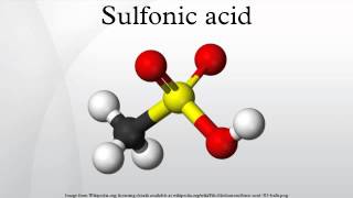 Sulfonic acid [upl. by Nawad]