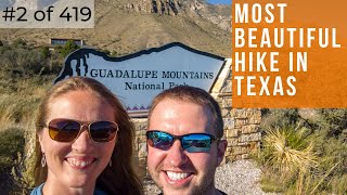 Guadalupe Mountains National Park  Hiking McKittrick Canyon amp Devils Hall in one day [upl. by Asihtal]