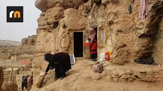 Living in a Cave  Cooking Rural Style Food  village life Afghanistan [upl. by Berri]