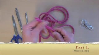 How To make a Dog Leash in 5 min with PP Multi Cord multilijn [upl. by Karola891]