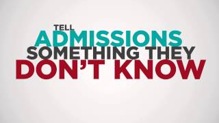 College Essay Tips  How to Tell a Unique Story to Admissions [upl. by Darin]