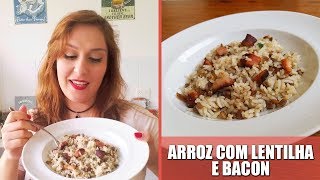 ARROZ COM LENTILHA E BACON  Ep 22  ESPECIAL DE NATAL [upl. by Sachs]