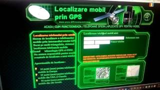 Localizare telefon prin gps [upl. by Ansev]