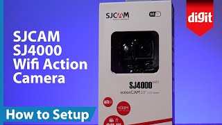 SJCAM SJ4000 Wifi Action Camera  How to Setup [upl. by Nitsruk]