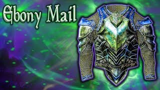 Skyrim SE  Ebony Mail  Unique Armor Guide [upl. by Ellecrad788]