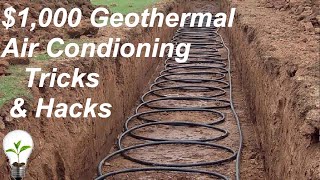 Geothermal Cooling Tricks and Hacks [upl. by Ailyt230]