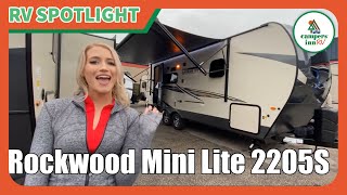 Forest RiverRockwood Mini Lite2205S  by Campers Inn RV – The RVer’s Trusted Resource [upl. by Sand]