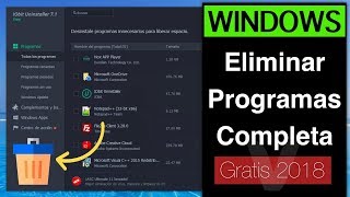 5 Pasos Eliminar Programas por completo en Windows 2019 NO se dejan [upl. by Nilhtac]