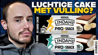 Luchtige Cake met Vulling of toch Droge Koek Lindahls Pro Snack Review [upl. by Artimas500]