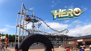 Hero 4K On Ride POV  Flamingo Land [upl. by Anama]