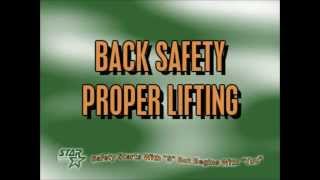 Health and Wellness  Ergonomics  Safe Lifting Techniques [upl. by Monti65]