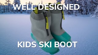 Great kids ski boot design  Fischer TWO [upl. by Shuman]