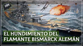 Rheinübung  La SANGRIENTA BATALLA en la que HUNDIERON al flamante ACORAZADO BISMARCK [upl. by Marlo]