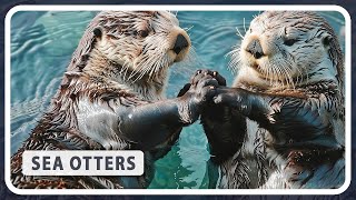 Why Sea Otters Hold Hands While Sleeping on the Water [upl. by Som]