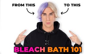 Hairdressers Guide To Doing A Bleach Bath At Home [upl. by Maddalena]