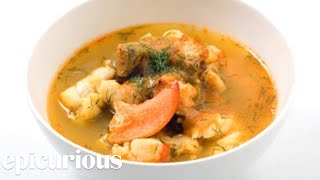 How to Make French Bouillabaisse Part 4 [upl. by Rebmetpes109]