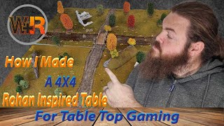 Building A 4x4 Rohan inspired Table For Middle Earth Stratergy Battle Game [upl. by Sylvester635]