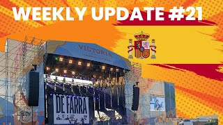 weeklyupdates 21  It´s festival season in malaga summer livinginspain [upl. by Nilyad]