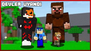 DEV FAKİR VE DEV BEMONTH KEREM KOMİSERE SALDIRDI😱 Minecraft Zengin Fakir Hayatı [upl. by Bard]