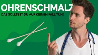 Ohrenschmalz entfernen – so solltest du deine Ohren reinigen  AOK [upl. by Fee]