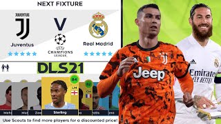 DLS 21  Juventus vs Real Madrid  UCL  Dream League Soccer 2021 Gameplay [upl. by Walford]