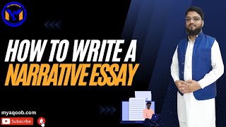 How to Write a Narrative Essay Tutorial UrduHindi  MY Solutions narrativeessay storytelling [upl. by Gettings254]